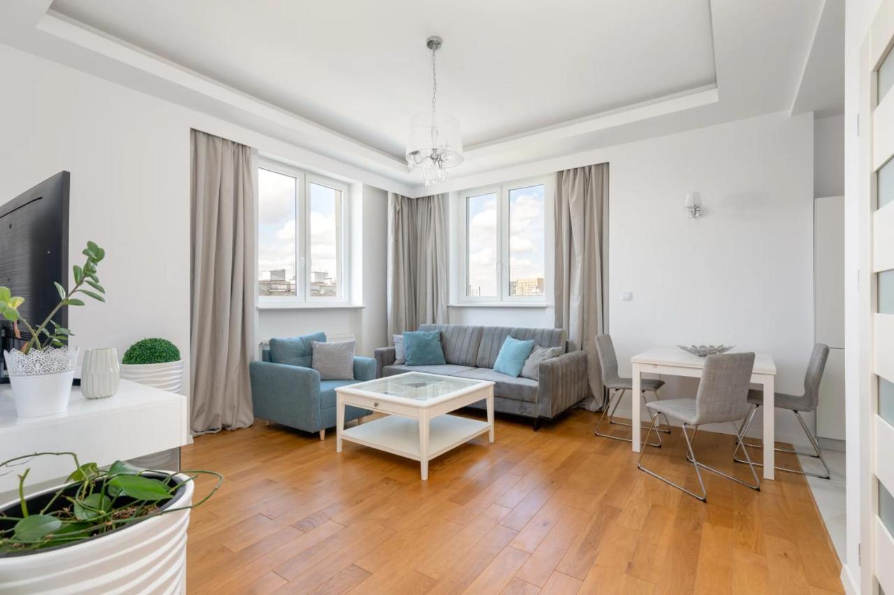 Przestronny Apartament Z Widokiem Na Miasto W Warszawie Βαρσοβία Εξωτερικό φωτογραφία
