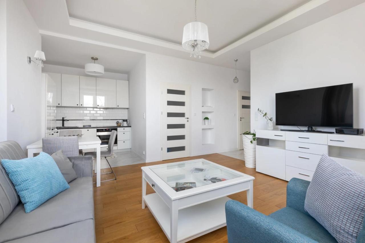 Przestronny Apartament Z Widokiem Na Miasto W Warszawie Βαρσοβία Εξωτερικό φωτογραφία